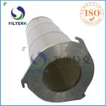 Three Lugs Industry Pleated Filter Cartridge For Painting House , Longlife