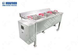 China Food Grade Potato Chips Snacks Frying Machine , Large Automatic Donut Fryer factory