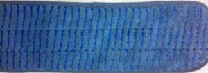 China Microfiber Wet Mop Pads 13*47cm Blue Scrubber Gray Coral Fleece Microfiber Mop Head factory