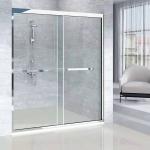 Fine Polished Edge Decoration Clear Tempered Shower Glass for Frame Shower Doors