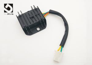 China FXD125 Universal Motorcycle Rectifier , 4 Wire Regulator Rectifier Class A factory