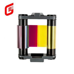 China Evolis CBGR0100C Badgy100 / 200 YMCKO Color Ribbon 100 Prints/Roll COMPATIBLE factory