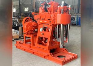 China 600kg Diesel Engine Portable Borehole Drilling Machine 130 Meters Depth factory