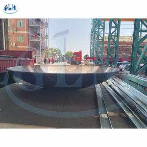 China Diameter 6000mm Carbon Steel Bottom Plate, Dished Head For Tank factory