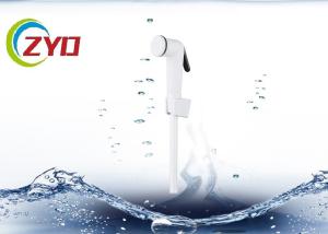 China Bathroom Hand Held Bidet Spray , ABS Plastic Material Toilet Water Spray Gun factory
