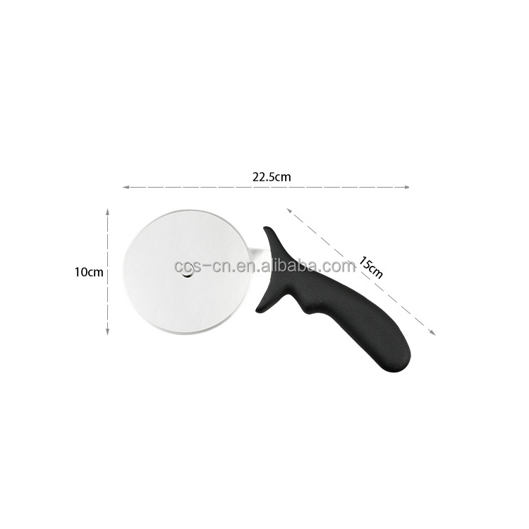 12 Inch Aluminum Pizza Shovel With Folding Handle And 10cm Pizza Wheel Cutter Set