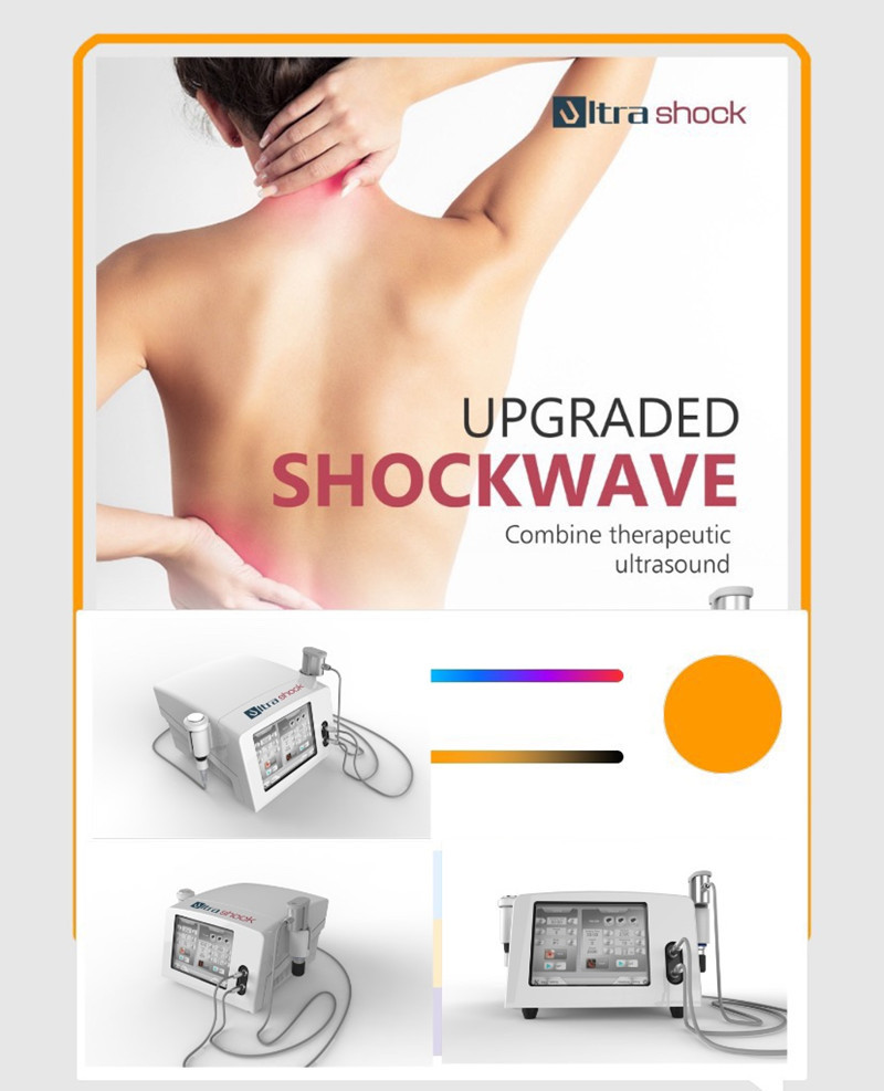 12 Heads Myospasm ESWT Ultrasound Pain Relief Machine