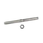 OEM Heavy Duty Stainless Steel 316 Wire Rope Swage Stud Thread Terminal with Nut