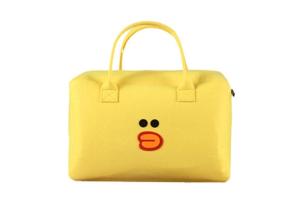 China Multi Color Felt Handbag 40*30*20 Cm Lightweight Convenient Carrying factory