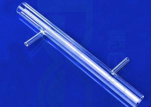 China Double Layer Fused Silica 2.2g/Cm3 High Temperature Quartz Tube factory