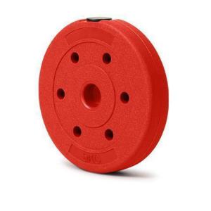 China ABS Barbell Weight Lifting Cement Weight Plate Colorful factory