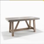 Customized Heavy Concrete Furniture Tables for Outdoor Living Table Sets In