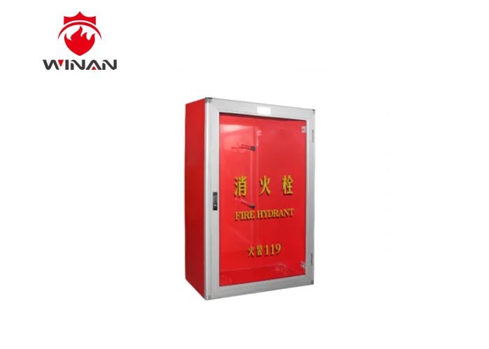 Surface Mounted Fire Hose Cabinet Double Jacket Fire Hose Rack Cabinet