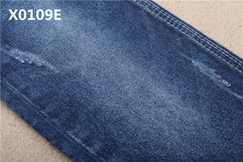 15OZ No Stretch Rigid Denim Fabric For Jeans Blue Denim Cloth Material