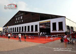 China Aluminum Clear Span Warehouse Motorhome Storage Tents , Big Party Tents factory