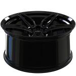 Gloss Black Gun Metal 1pc Custom Forged Wheel For Mercedes Benz Glc 22x9 22x10.5