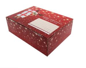 China Popular Christmas gift paper box Cardboard For Foldable Cardboard Boxes FSC Approved factory