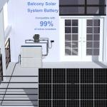 Balcony Power Station 800W Micro Inverter Balcony Solar System Battery 1000W