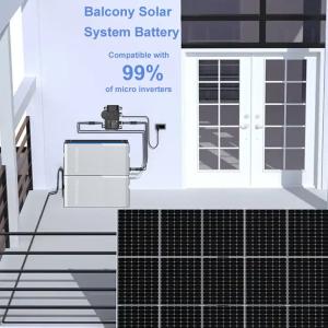 China Balcony Power Station 800W Micro Inverter Balcony Solar System Battery 1000W factory