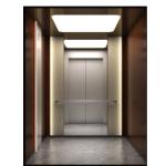 Traction Hairline Stainless Steel Elevator Cabin Small Capacity Home Passenger