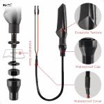 Motorcycle LED Turn Signals Waterproof 2 Pieces Mini Running Light Indicators