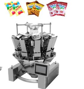 China Mini Bear Center Filling Biscuit Packing Machine Weight Packaging Machine Multi Heads factory