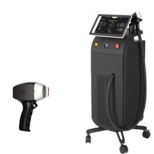 China 755nm 808nm 1064nm Depilation Equipment 4 Waves Titanium Laser Hair Removal Machine factory