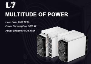 China Cryptocurrency Antminer L7 9160mh 3425W Ethernet Interface factory