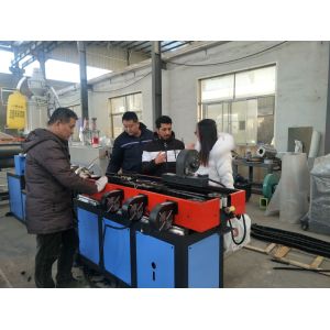 PE Double Wall Corrugated Pipe Production Line / Pipe Making Machine