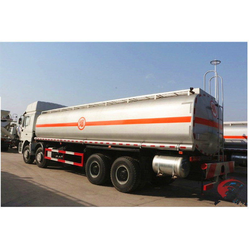 22 Cubic Shacman Fuel Tanker Truck Oil Diesel Tank Truck 6x4 400hp