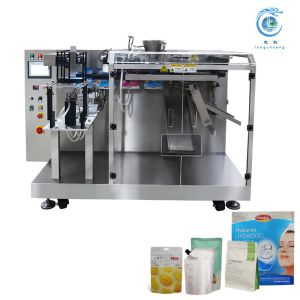 ISO9001 Zipper Pouch Powder Packing Machine Doypack Automatic Weight Packing