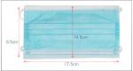 Latex Free Disposable Dust Mask , Medical Grade Mask 3 Ply Easy To Breath