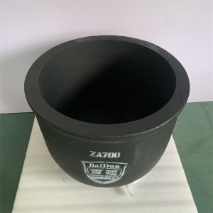 China Silicon Carbide Graphite Copper Melting Crucible for Industrial Use on sale