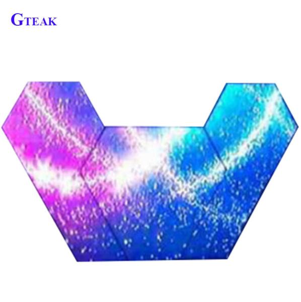 Customized creative led pixel P5 mm indoor Nightclub full color video led dj