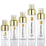 Fine Mist Spray Skincare Packaging Plastic Lotion Round 50ml Empty Pump Bottles