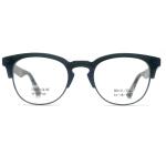 BD131 Retro Round Acetate Metal Glasses