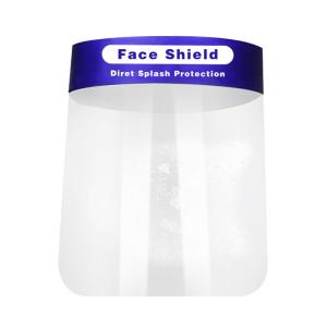 China 180 Degree Full Face Mask , Polycarbonate Face Shield High Transmittance factory