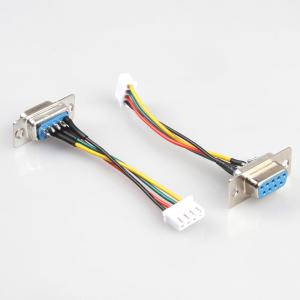China OEM Copper Industrial Wire Harness Assembly DB9 Female To XH JST 3 Pin factory
