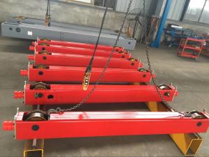 China Single Girder Crane End Carriage 20t With Running Motor factory