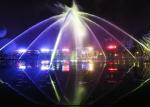 Large Beautiful 3d Laser Light Show / Laser Water Fountain With PC Control