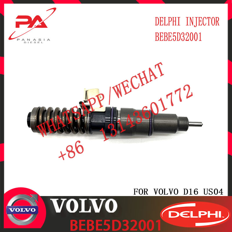 4 Pins Diesel Fuel Injector 85000496 Electric Control Fuel Injector BEBE4D06001 BEBE5D32001 For 3144