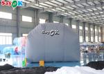 Inflatable Work Tent Gray Air Tight Inflatable Tent Car Spray Booth Waterproof