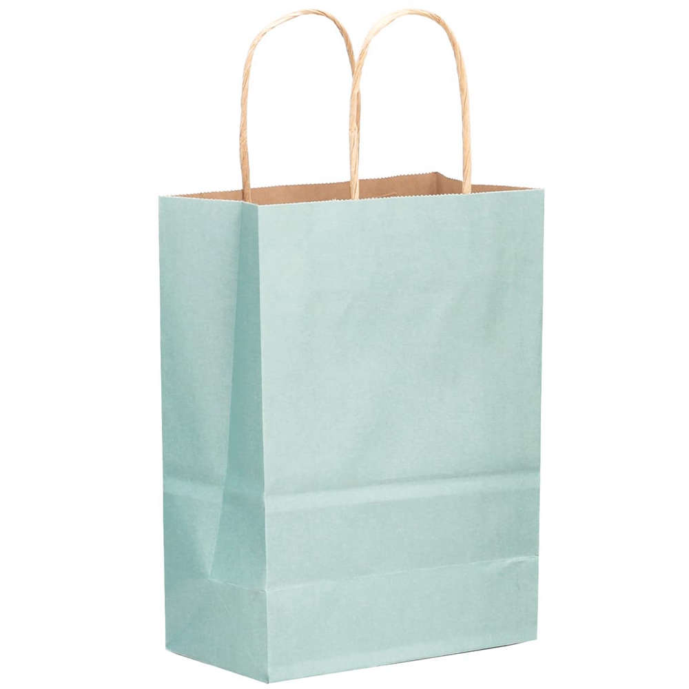 Hand Length Handle Custom Print Eco Friendly Luxury Kraft Paper Bags with Competitive