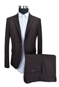 China Perfect Black 2 Piece Suit Mel Adults Office Worker Business OEM Service factory