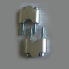 China Chrome plated aluminum precision CNC Motorcycle Parts factory