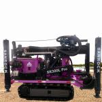 Hydraulic Crawler Drilling Rig Rotary Borehole 300 Meters Water Well Drilling