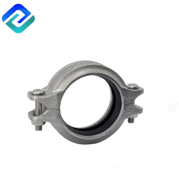ANSI B 31.1 Flexible Grooved Coupling Rigid Pipe Sanitary Investment Casting
