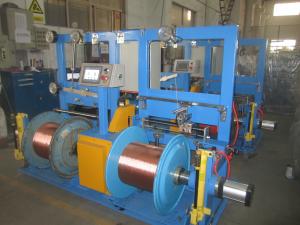 China 630mm Double Shaft Wire Bunching Machine Active Type Right Hand Direction factory