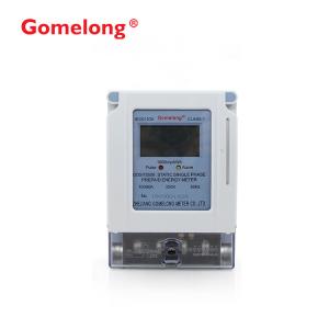 China The Best China DDSY5558 Singlephase Pre Payment Energy Meter factory