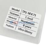 Anti Yellowing Car Paint Protection Film Transparent 7.5mil TPU-MX75